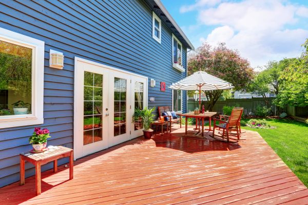 Blue Siding Installation in Westerville