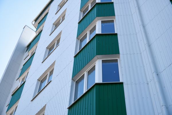 Corrugated Metal Siding Repair in Westerville