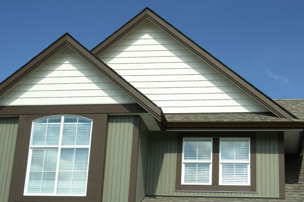 Vertical Vinyl Siding Repair in Westerville
